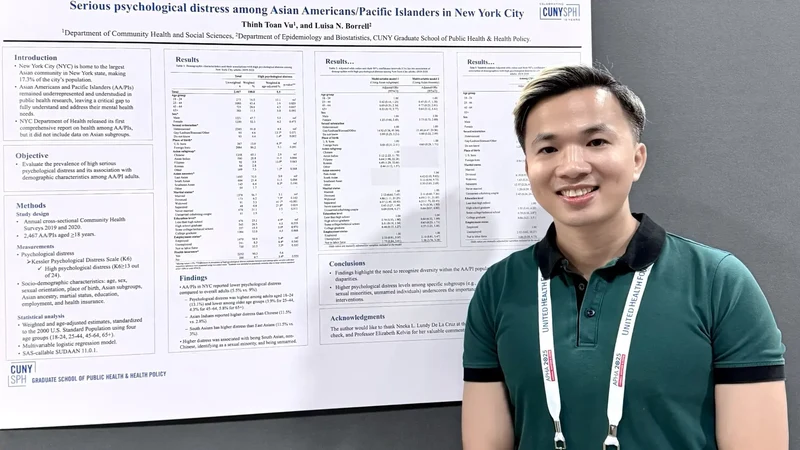 Professor Vu Presents New Research on Mental Health Disparities
